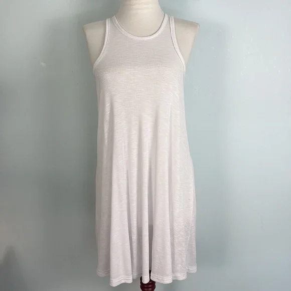 Free People White Midi Dress - Picture 2 of 9